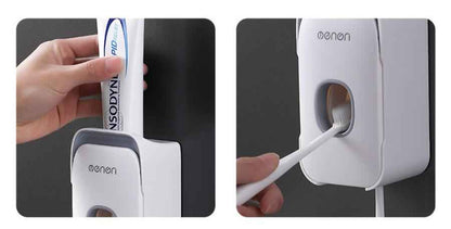 Automatic Toothpaste Dispenser – ABS Wall-Mounted Bathroom Accessory
