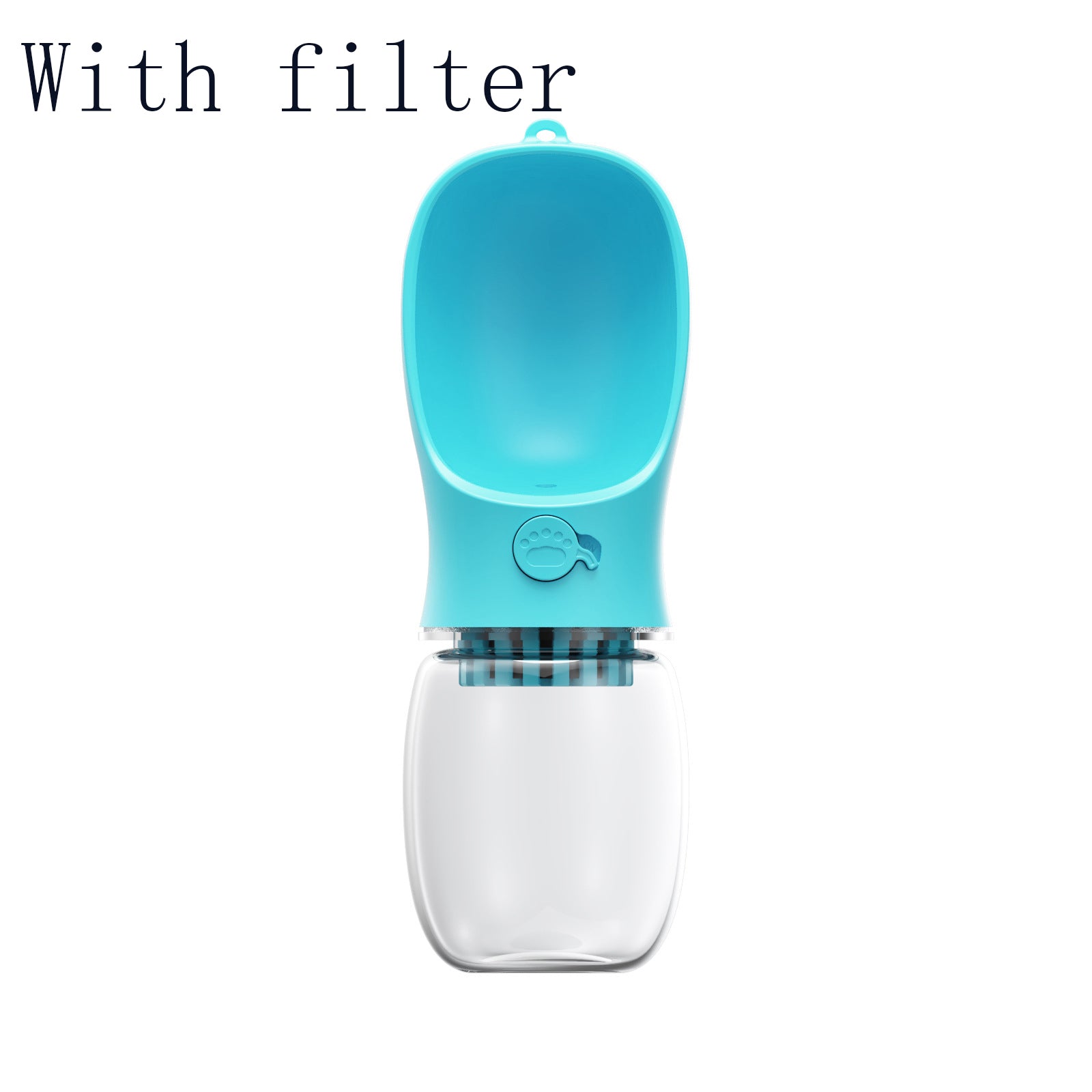 Portable Pet Water Bottle | One-Touch Dog Water Dispenser 350ml & 550ml