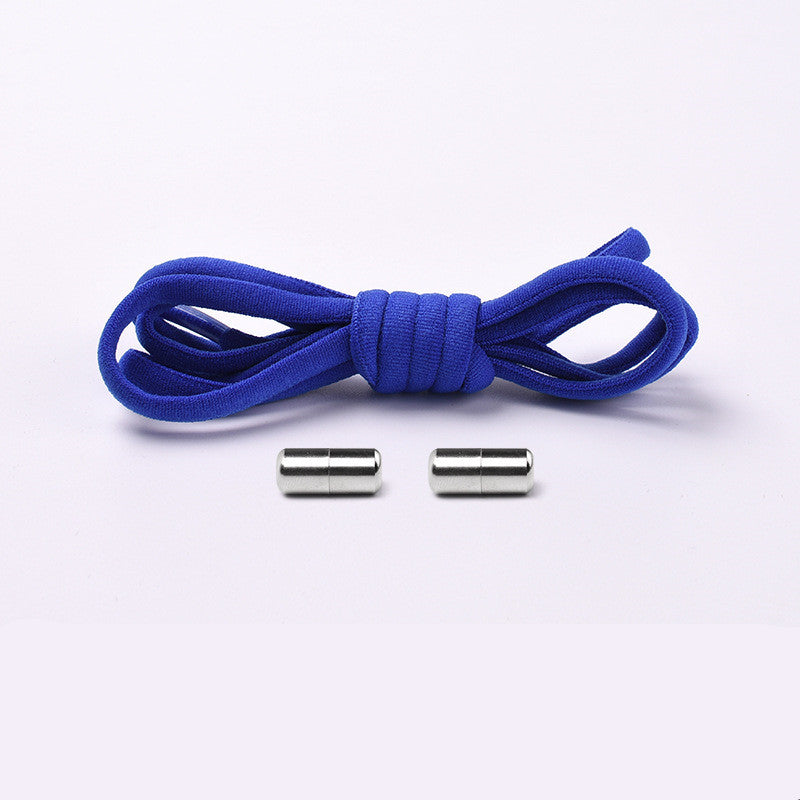 Elastic No-Tie Shoelaces – Half-Round Capsule Lock, 22 Colours