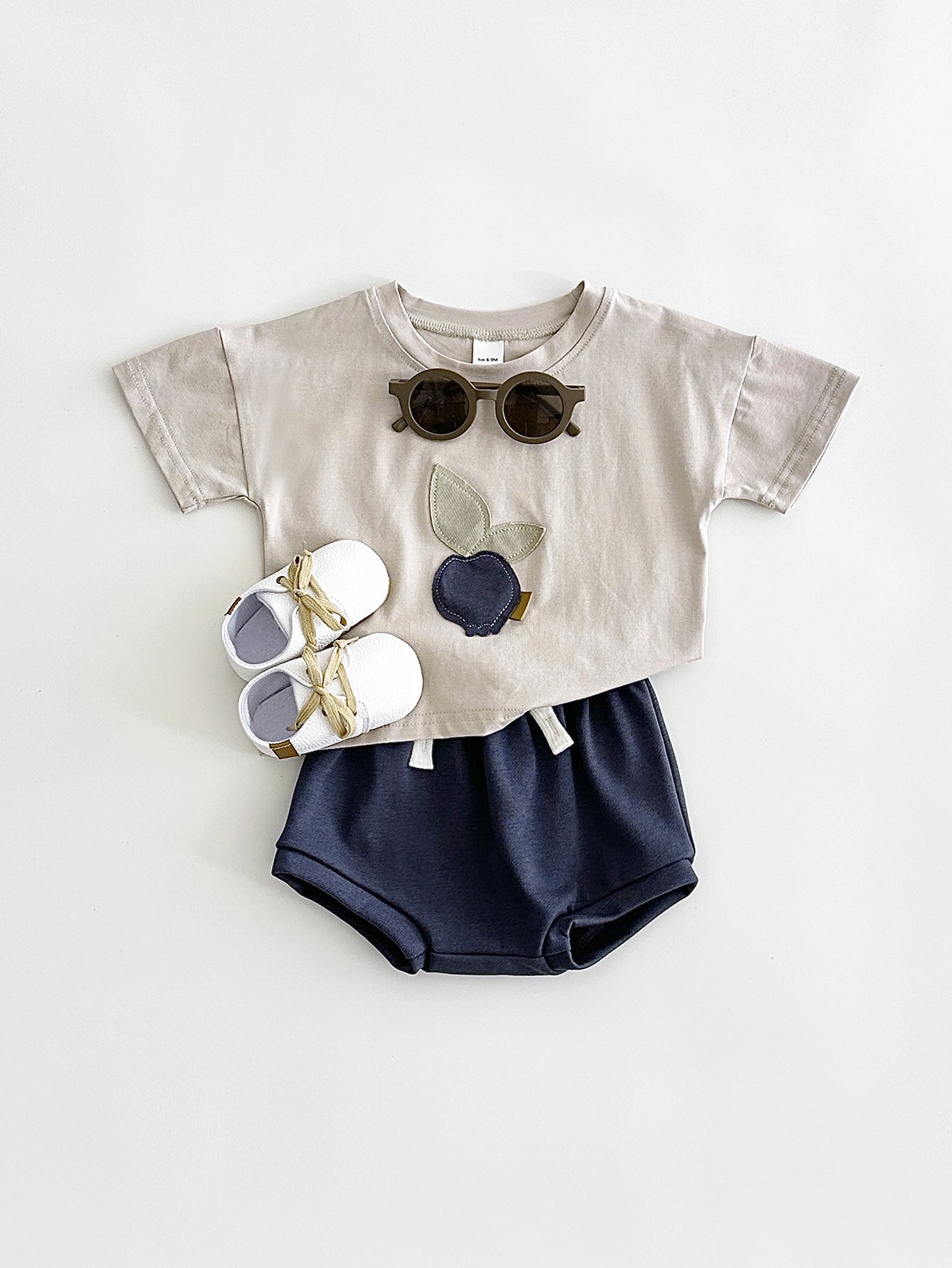 Baby & Toddler Short-Sleeve Top & Shorts Set | Cotton Summer Outfit 6M–3Y