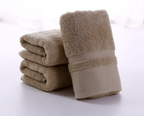 Long-Staple Cotton Face Towel 34x74cm | Soft & Absorbent