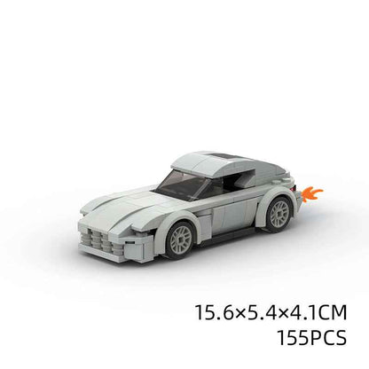 Children's Toys Car Model Sports Car And Small Particle Building Blocks MOC Educational Toys