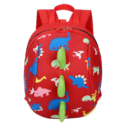 Toddler Anti-Lost Animal Print Backpack – Oxford Cloth, Korean Style