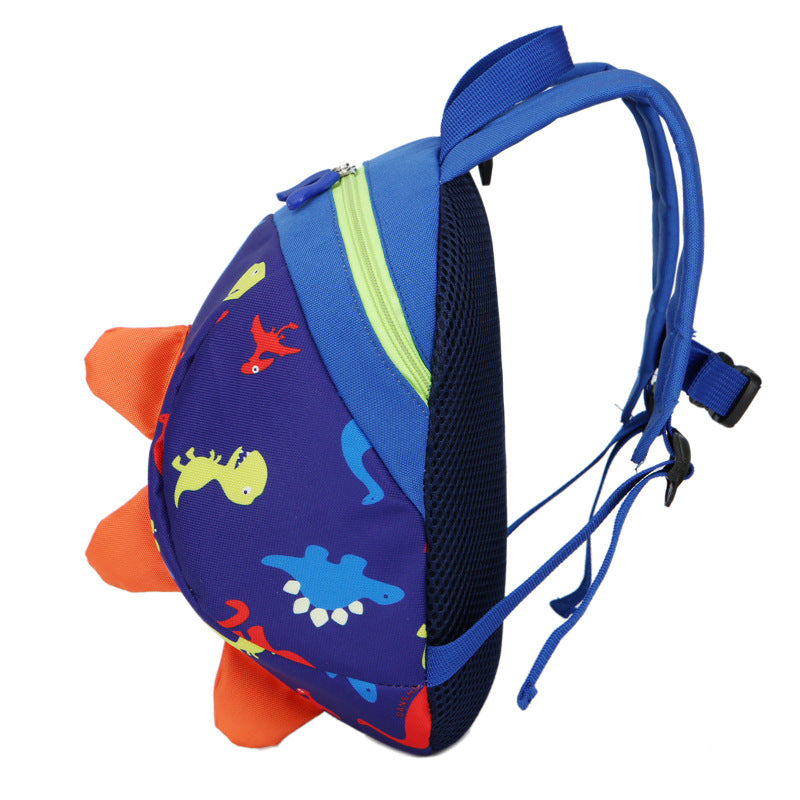 Toddler Anti-Lost Animal Print Backpack – Oxford Cloth, Korean Style