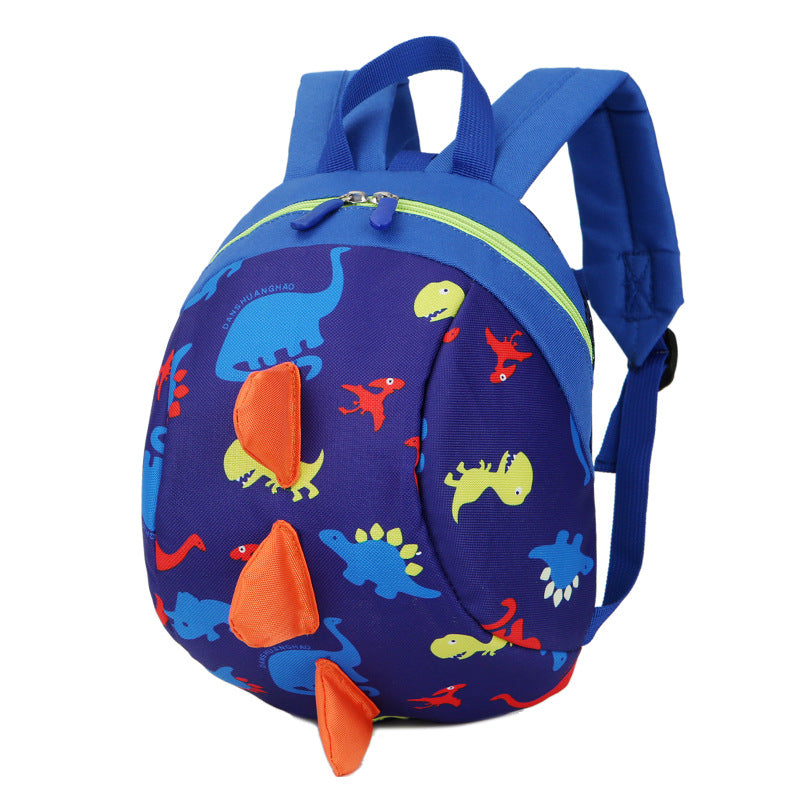 Toddler Anti-Lost Animal Print Backpack – Oxford Cloth, Korean Style