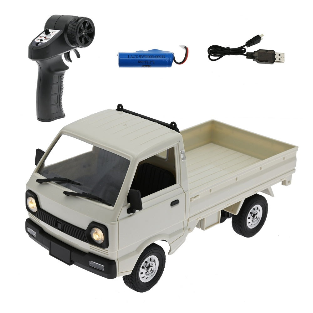 D12 Mini 1:16 Scale RC Car – Full Simulation Remote Control Model White