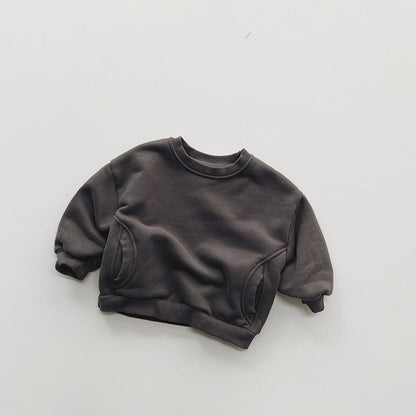 Children's Fleece Pullover Sweatshirt | Warm Kids Top