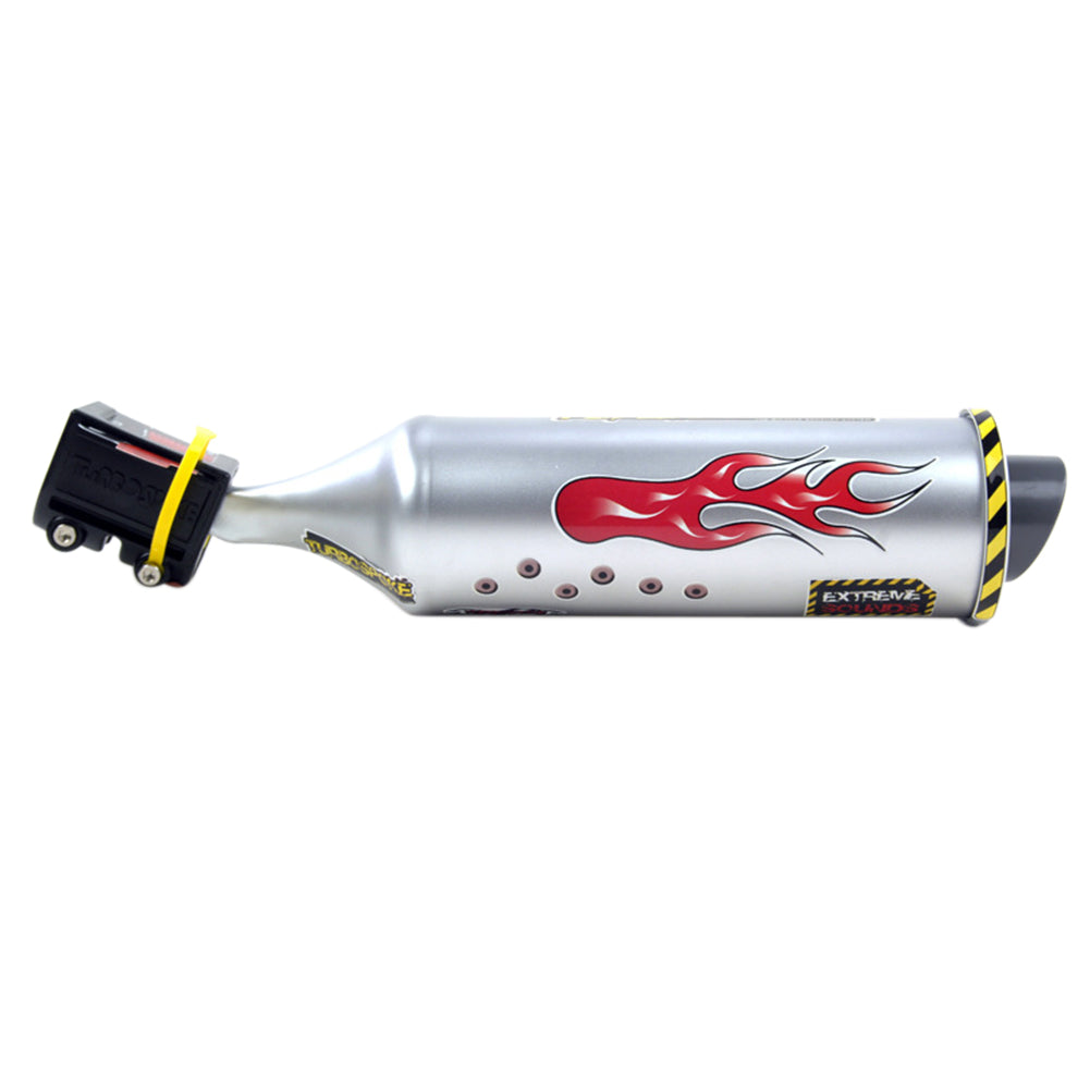 Bicycle Turbo Exhaust Pipe – Motorcycle Sound Effect Spoke Accessory