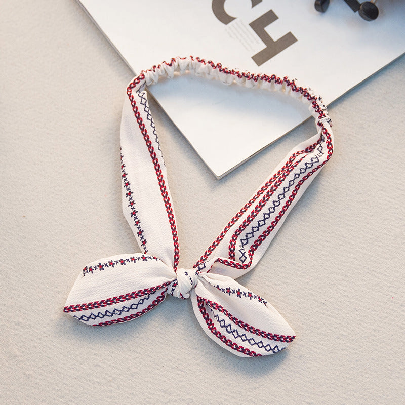 Bow & Bunny Ears Fabric Headband – 59 Styles