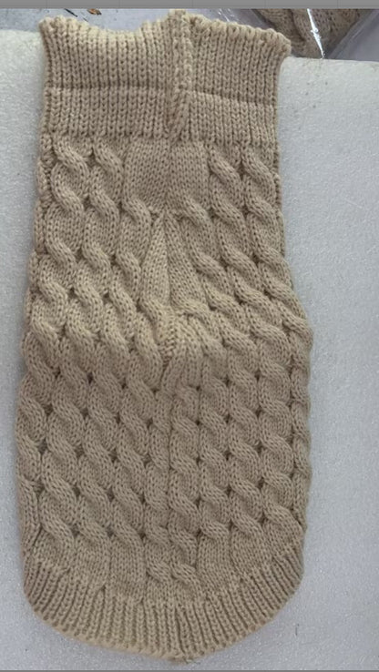 Dog Warm Winter Knit Coat | 7 Colours & 4 Sizes