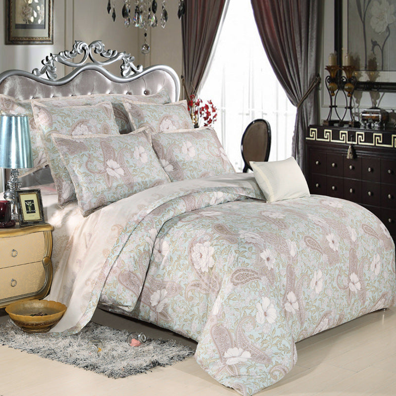 Long-Staple Cotton Bedding Set 4 Piece | 7 Colours, 3 Sizes
