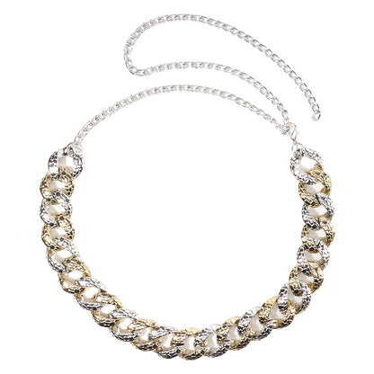 Women's Body & Waist Chain – Electroplated Acrylic Summer Jewellery