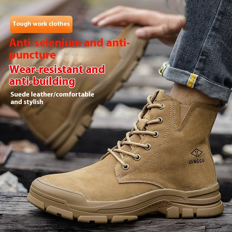 Men's Steel Toe Cap Safety Boots | Anti-Smash & Anti-Puncture