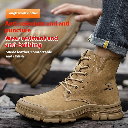 Men's Steel Toe Cap Safety Boots | Anti-Smash & Anti-Puncture