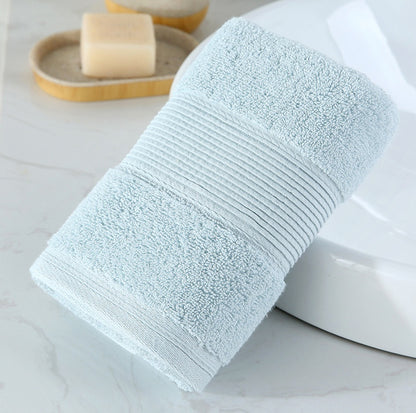 Long-Staple Cotton Face Towel 34x74cm | Soft & Absorbent