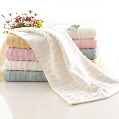 Bamboo Fibre Water Ripple Jacquard Face Towel 34x75cm