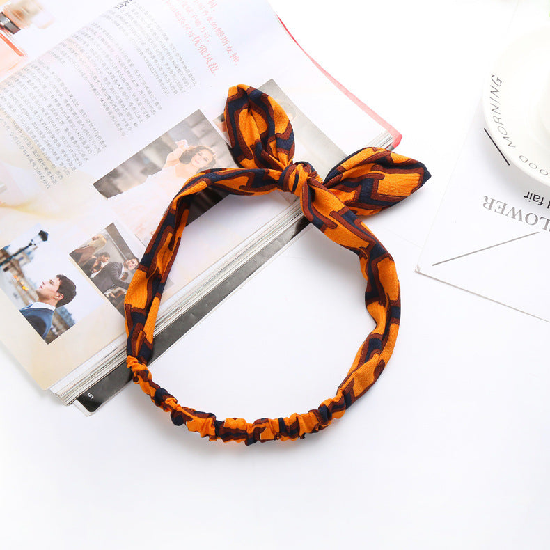 Bow & Bunny Ears Fabric Headband – 59 Styles