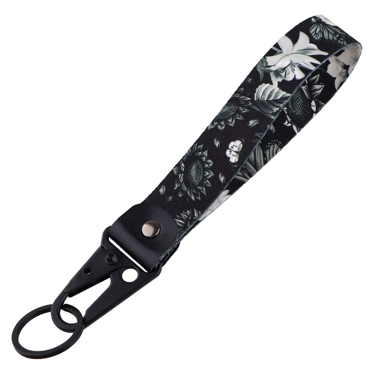 Cherry Blossom Leather & Metal Keychain | 15 Designs | JP Collections