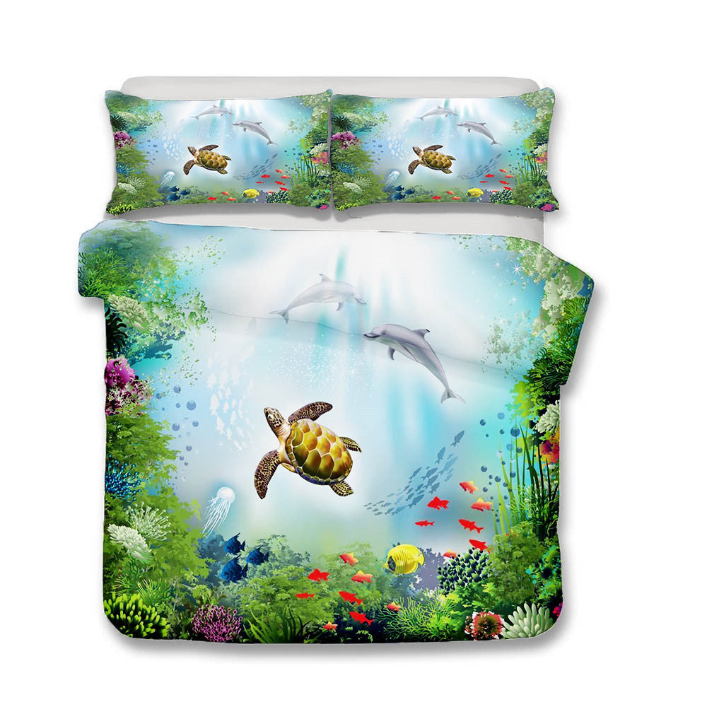 Underwater World Duvet Cover | Multiple Sizes