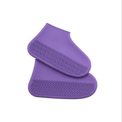Silicone Waterproof Shoe Covers – Heeled Overshoes, Unisex