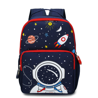 Kids' Starry Cartoon Backpack – Lightweight Waterproof Anti-Theft, 20–35L