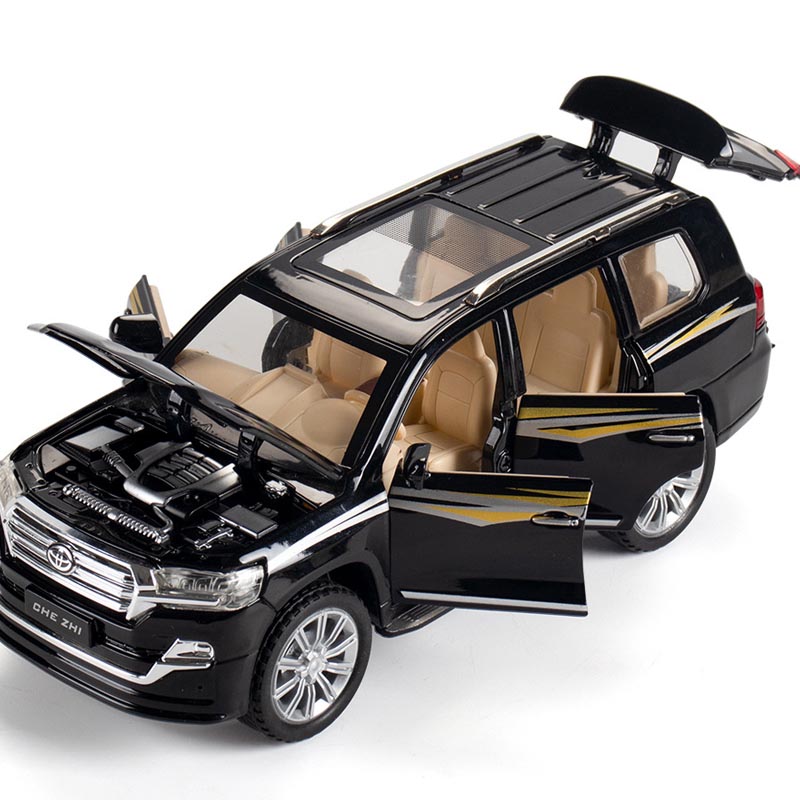 1:24 Scale Alloy Pull-Back Off-Road Car Model with Sound & Light