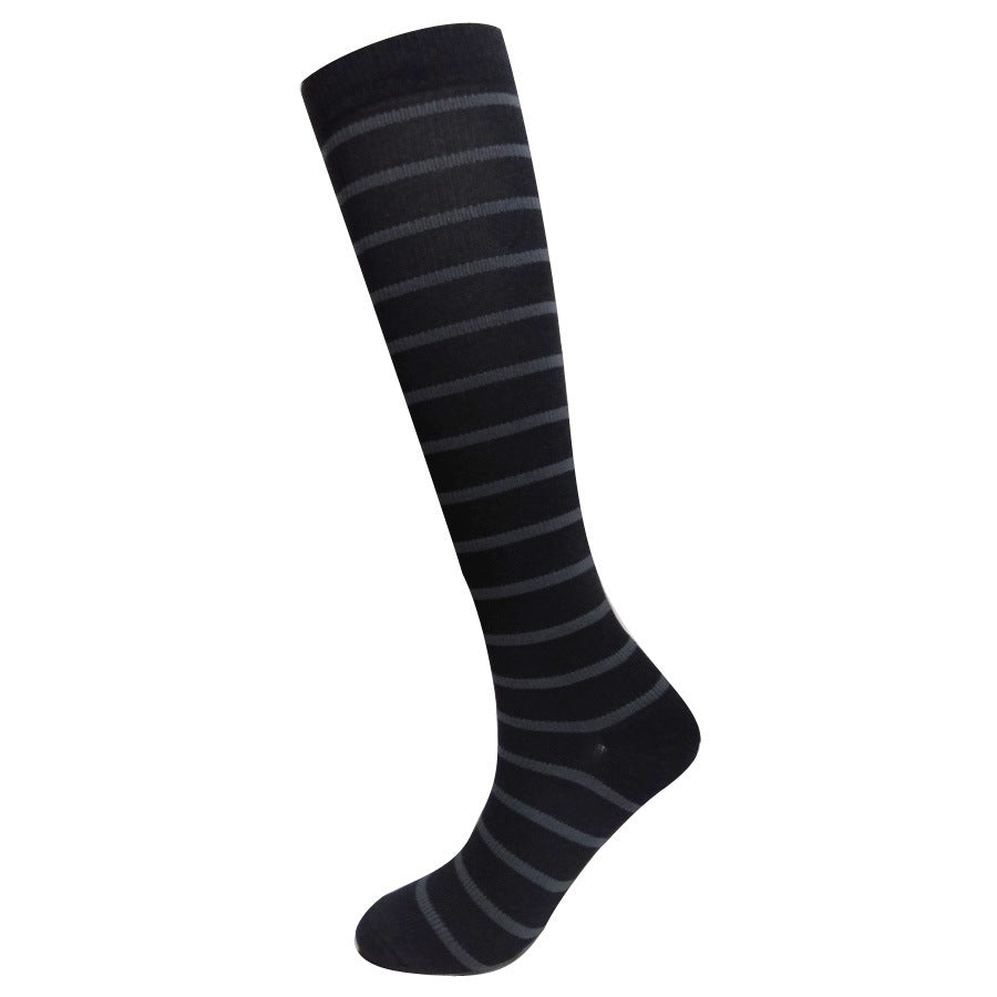Men's Nylon Jacquard Compression Socks – Sports & Leg Support