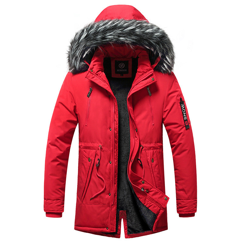 Men's Hooded Cotton-Padded Coat | Casual Winter Outerwear
