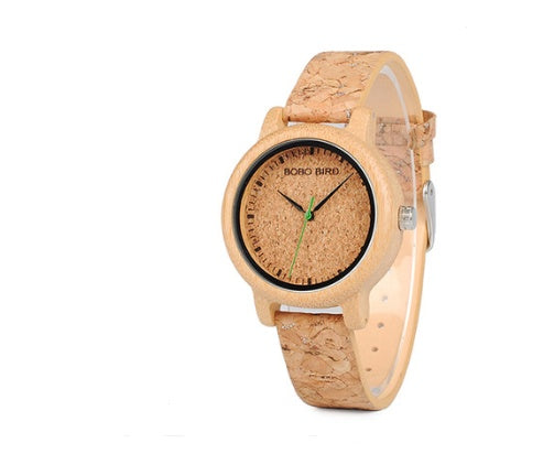 BOBO BIRD Natural Bamboo Watch – Eco-Friendly Men’s & Women’s