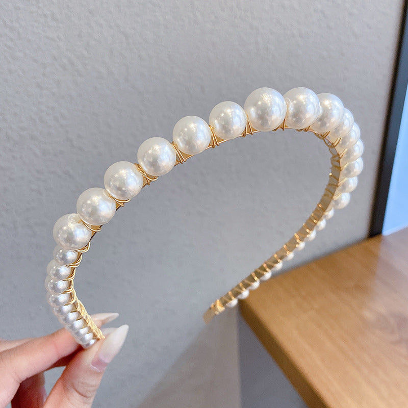 Korean Pearl Headband – 19 Styles | Plated Metal & Pearl