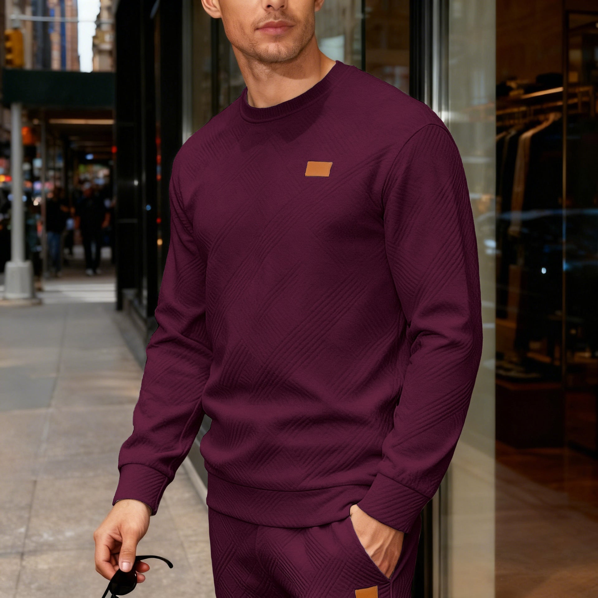 Men's Relaxed Crew Neck Sweatshirt | 8 Colours