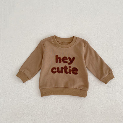 Children's Cartoon Print Cotton Sweatshirt | Baby & Toddler Round Neck Top