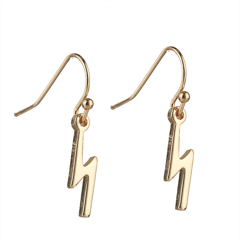 Geometric Charm Stud Earrings | Copper Motif Earrings in 9 Designs
