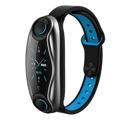 2-in-1 Bluetooth Headset Smartwatch Bracelet – Step Counter & Calls