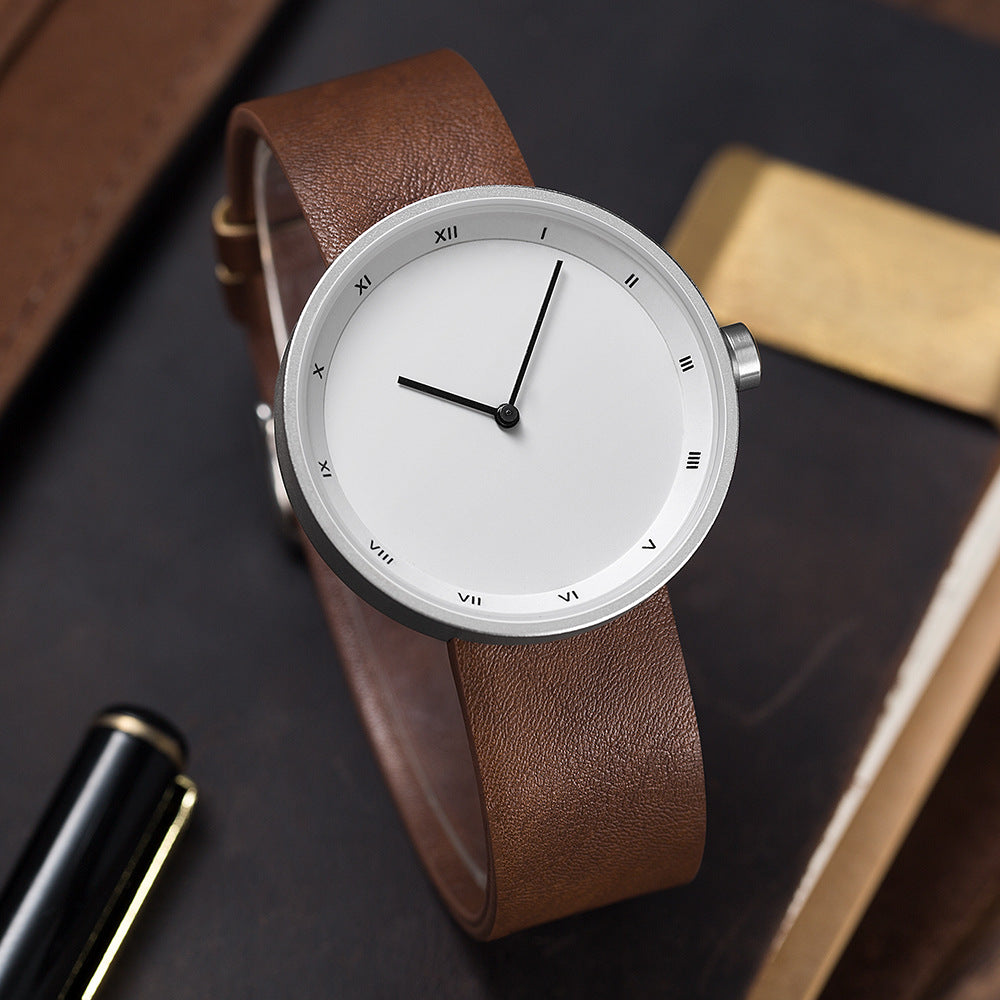 Men's Fashion Quartz Watch – 40mm, World Time, 30M Waterproof
