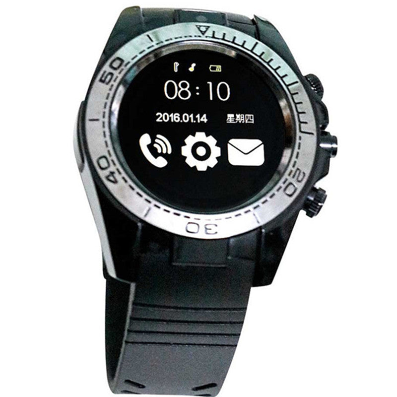 Full Round Screen Bluetooth Smartwatch – 240×240 Touch, 380mAh