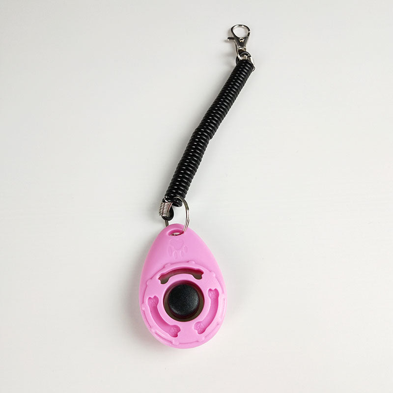 Dog Training Clicker with Wrist Strap | Pet Training Tool