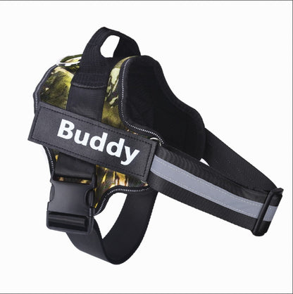 No-Pull Reflective Dog Harness | Adjustable Nylon Vest Puppy to XXL