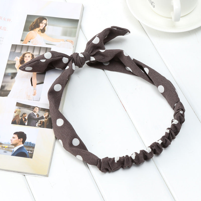 Bow & Bunny Ears Fabric Headband – 59 Styles