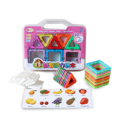 30-Piece Shape Puzzle Toy Set - Educational Toy for Kids