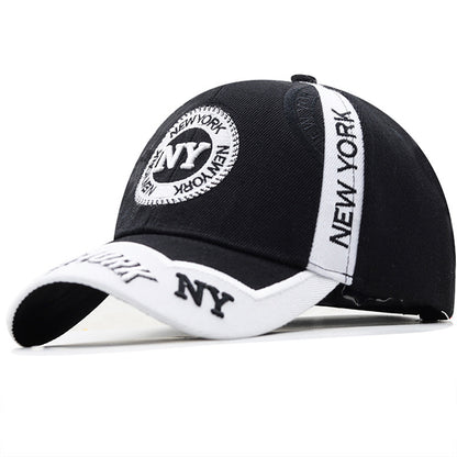 Unisex Embroidered Baseball Cap - Curved Brim Adjustable