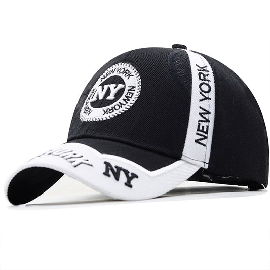 Unisex Embroidered Baseball Cap - Curved Brim Adjustable
