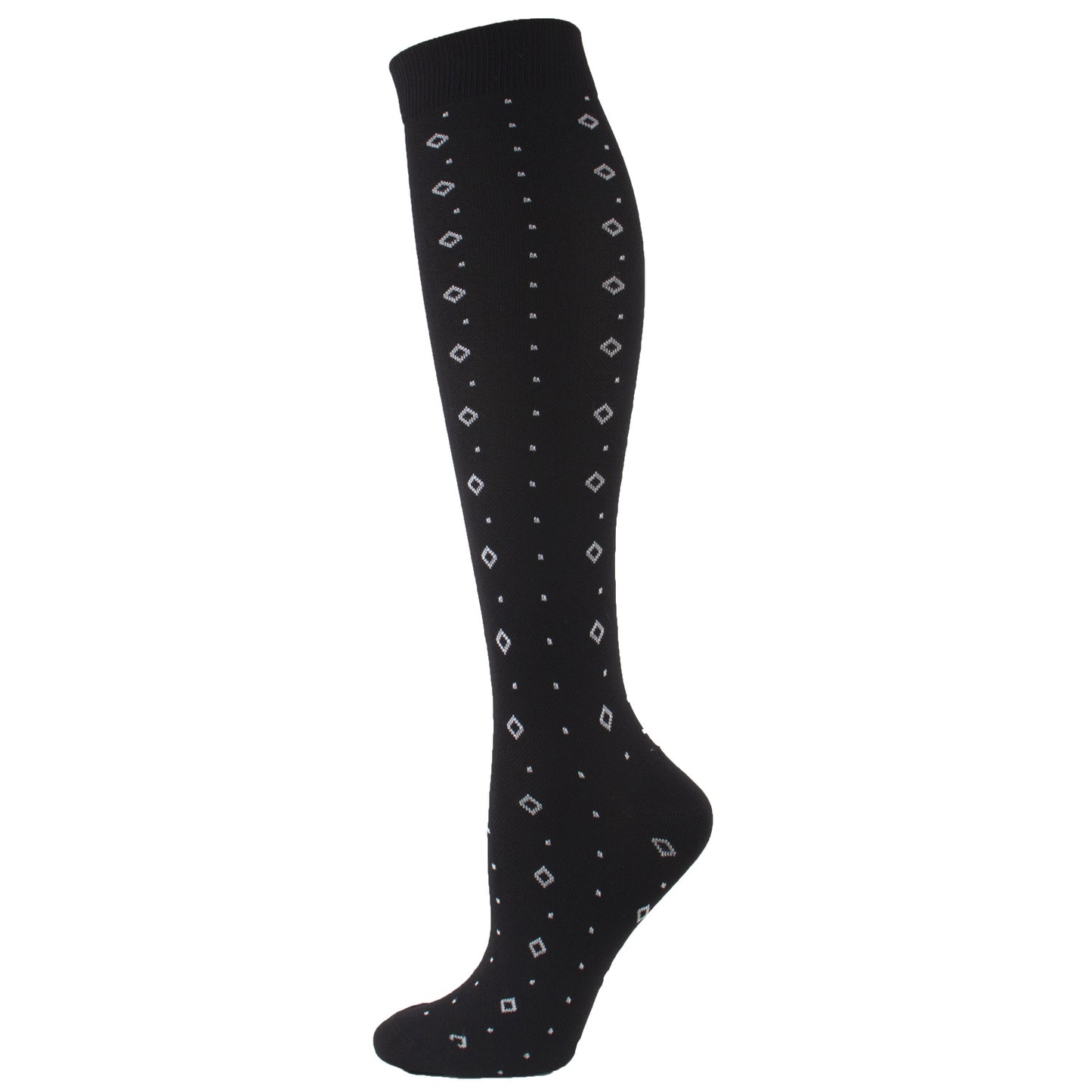 Nylon Novelty Pattern Calf Compression Socks 12 Designs S/M L/XL