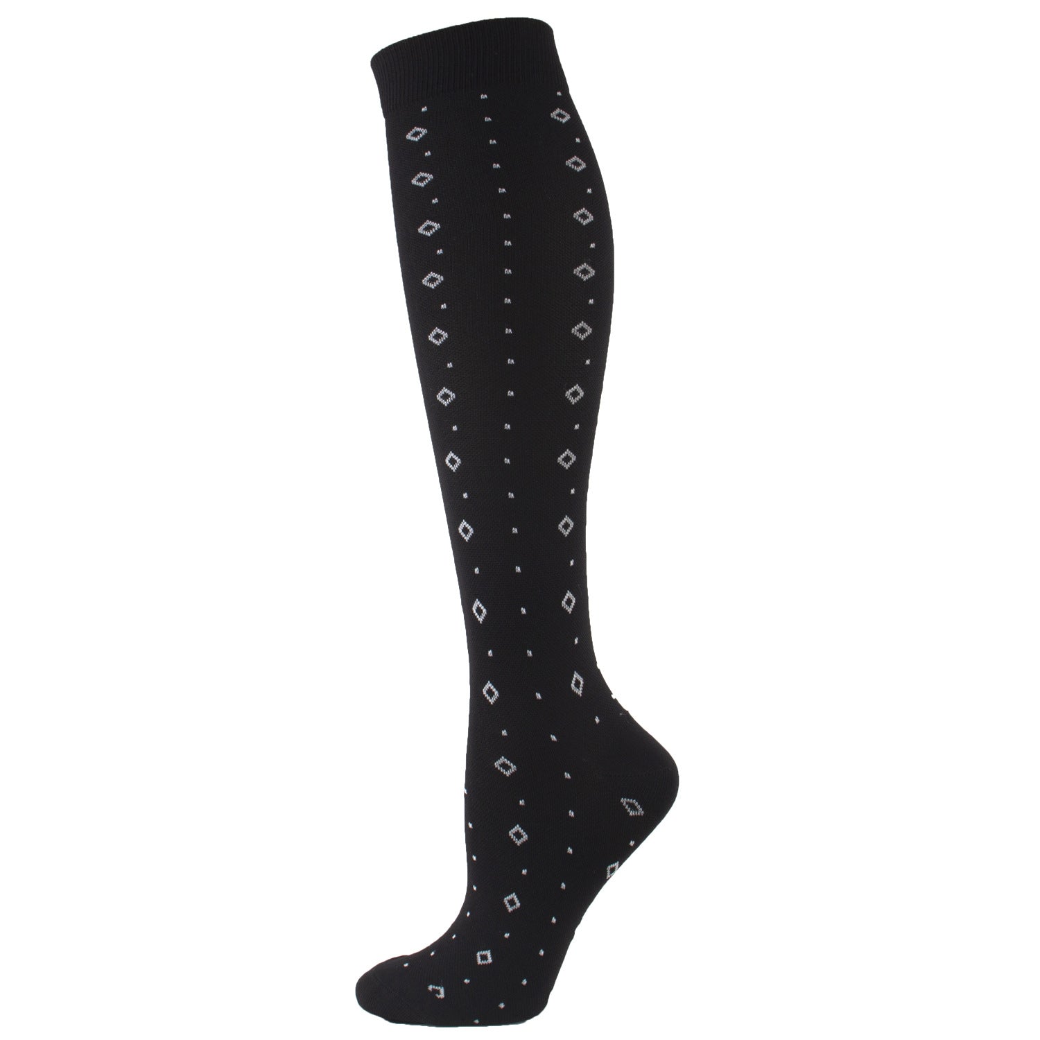 Nylon Novelty Pattern Calf Compression Socks 12 Designs S/M L/XL
