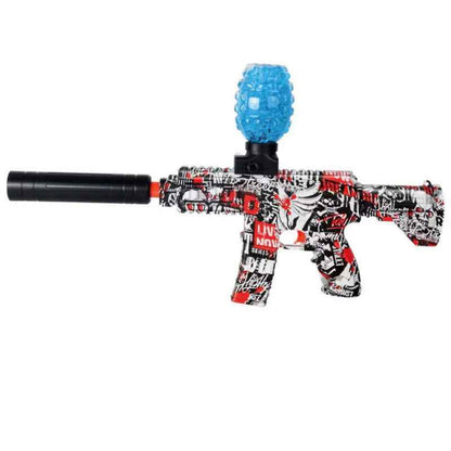 Electric Continuous Hair Soft Elastic Toy Gun