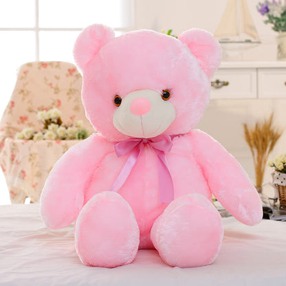 LED Light-Up Teddy Bear Plush Toy - Colour Changing Glow Bear for Kids