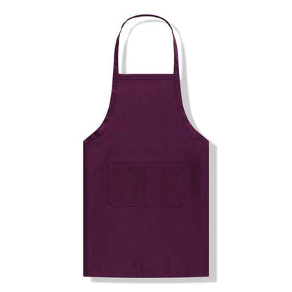 Thickened Sleeveless Kitchen Apron – Anti-Stain Home Cooking Apron in 13 Colours