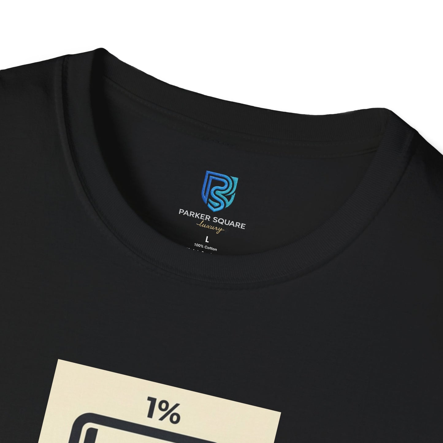 "My Social Battery Is At 1%" Low Battery Graphic Tee