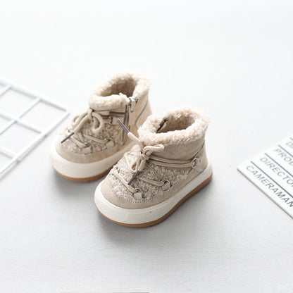 Baby & Toddler Plus Velvet Warm Cotton Shoes