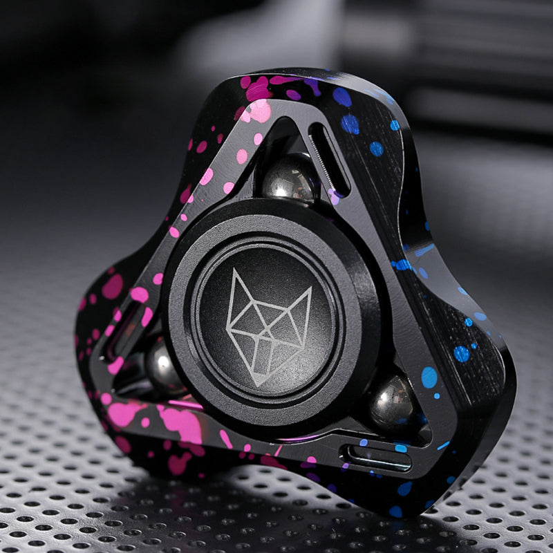 Spirit Fox Alloy Fidget Spinner Decompression Toy | Premium EDC
